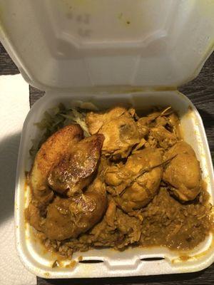 Curried Chicken Combo