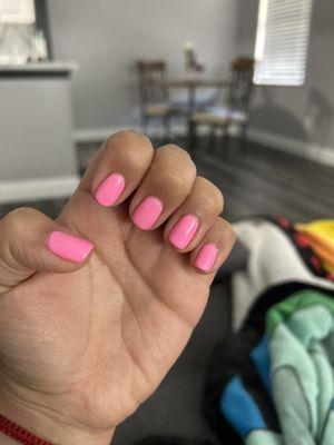 Gel manicure