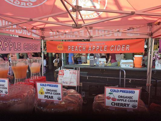 Organic Apple Cider flavors