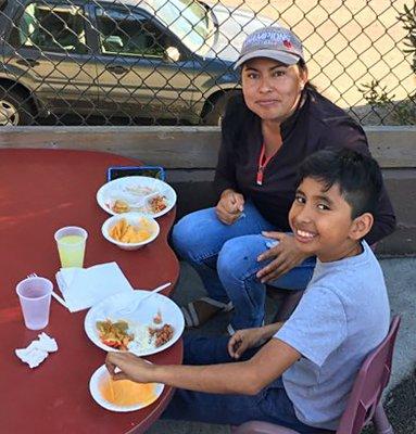 Fun and food at our Harvest Festival.