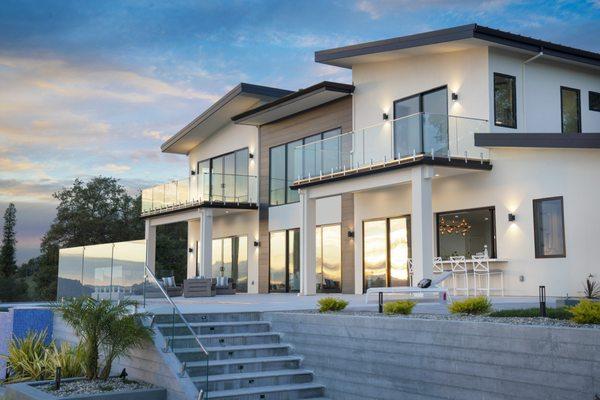 Modern Custom in the Hills of Santa Rosa CA