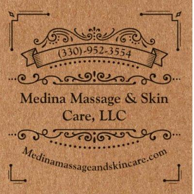 Online Booking at our website
 www.medinamassageandskincare.com