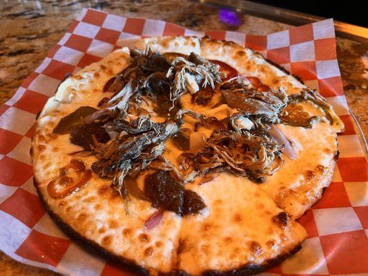 Pulled Pork & Apple pizza