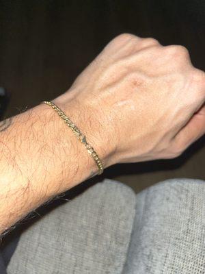 Gold bracelet