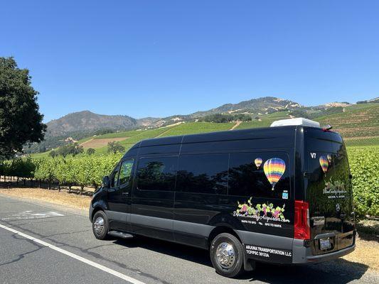 Wine country airporter new mercedes sprinter