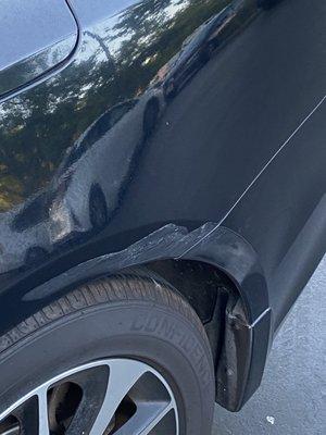 Another car hit me while I was parked