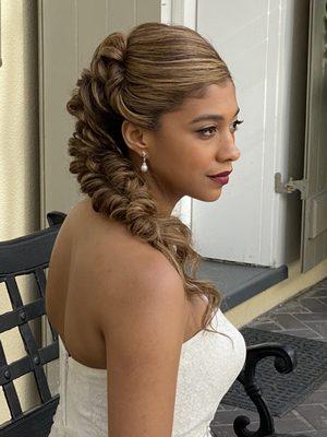 Wedding Hair updo Style