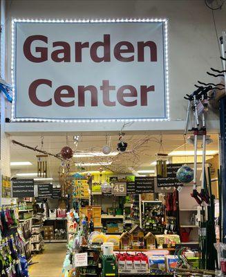 Lawn and Garden department