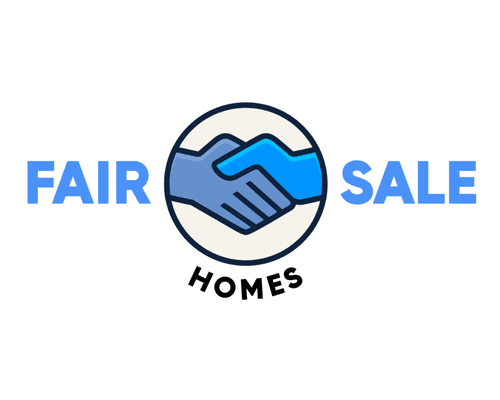 Fair Sale Homes logo.  We buy homes and make it easy for sellers to move on and accomplish their next life goal.