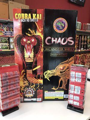 Super DEAL! 
Buy Cobra Kai 5 inch Super HD Shells and Chaos Shells together and get $20 discount!