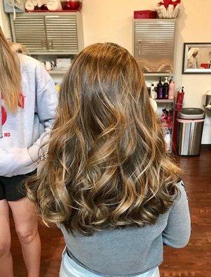 Color, cut and style by Sam. Sept 2019