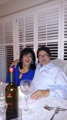 My wife and I Roxanne and Andy Fresquez