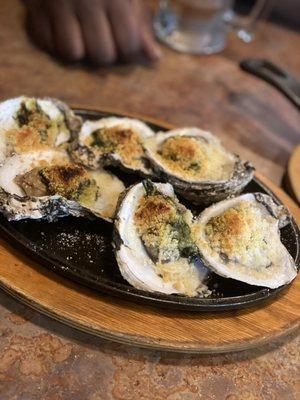 Oysters Rockefeller