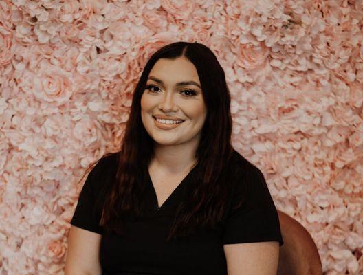 Jocelyne, owner and licensed esthetician