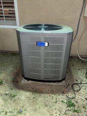 New AC unit