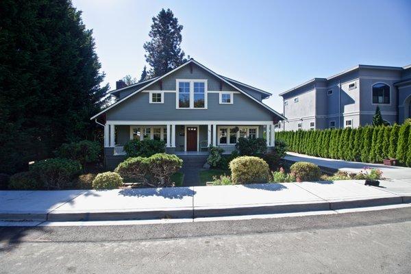 Exterior paint job in Kirkland, WA.