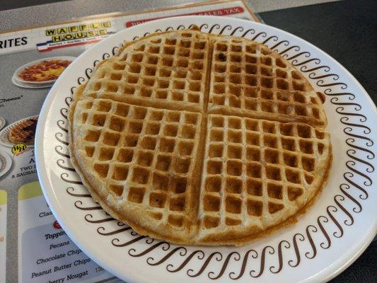 Waffle, plain