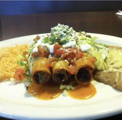 Beef Taquitos Rancheros