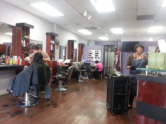 A quiet and relaxing afternoon in dylux saloon