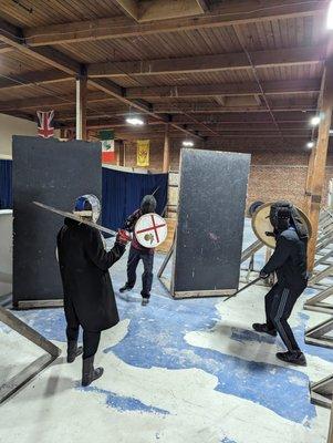 Defending the Doorway in the Sword and Shield class