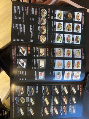 Updated menu.