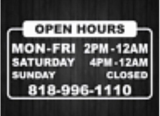 Business hours