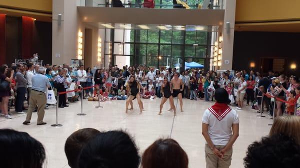 Dancers at the 2015 EU Embassy Day