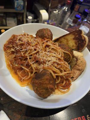 Spaghetti and Meatballs