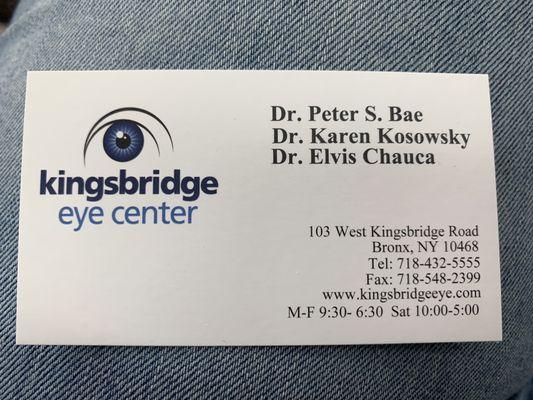 Kingsbridge Eye Center