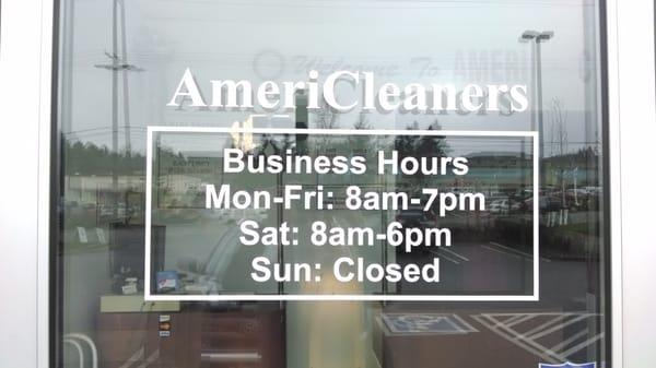 Store hours