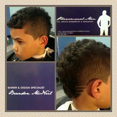 Mohawk with 3 part back design