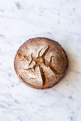 Bauernbrot
 Sourdough German farm bread - fresh milled rye - super dense