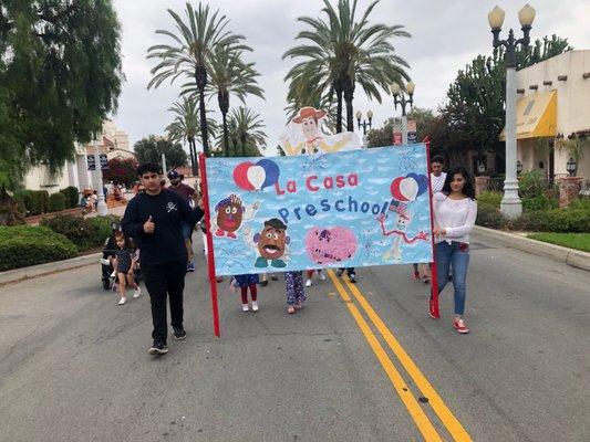 La Casa in July 4th Parade