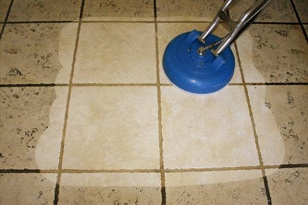 TIle & Grout Deep-Cleaning Client's Home