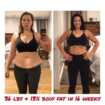 Christina - down 36 lbs