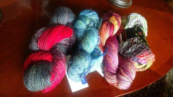 Malabrigo and Noro at very reasonable prices!