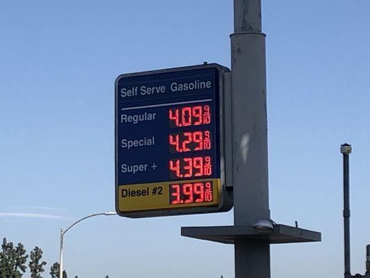 Real price of gas is higher than posted!