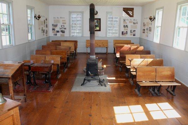 Bay View School classroom.