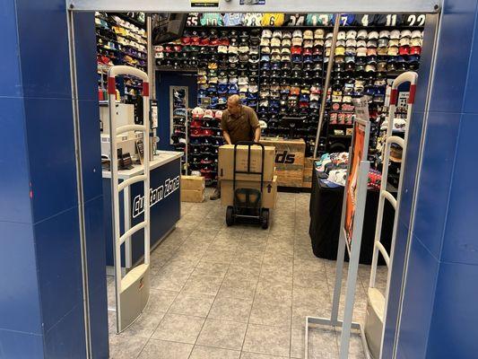 Lids located inside Del Amo fashion Center at Torrance, Ca.