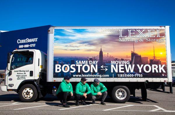 Delivering goodies from Boston to NYC? Let the professionals handle your move! www.lexelmoving.com | 1(855)605-7755