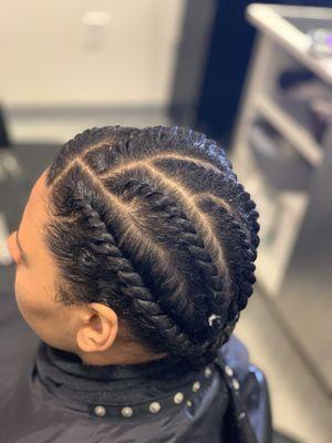 Large two strand twist