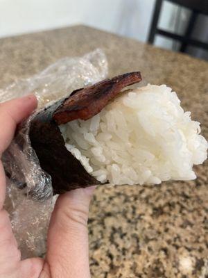 35. Portuguese Sausage Musubi