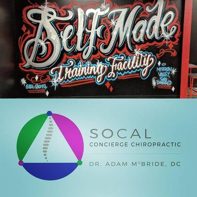 SoCal Concierge Chiropractic is now partnered up with Self Made Training Facility- Mission Valley