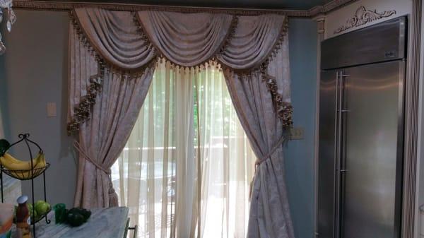 Window treatment by fabric mall