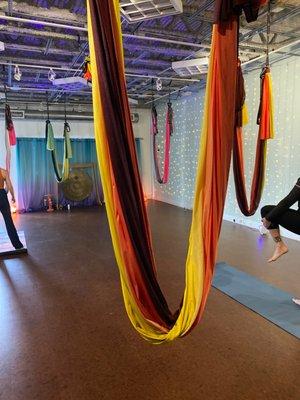 Aerial yoga