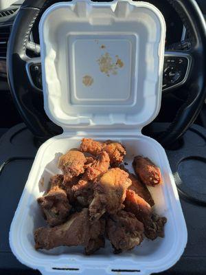 12 ct Mexican bbq wings $16.49 (instagram: @issa.cheatday)