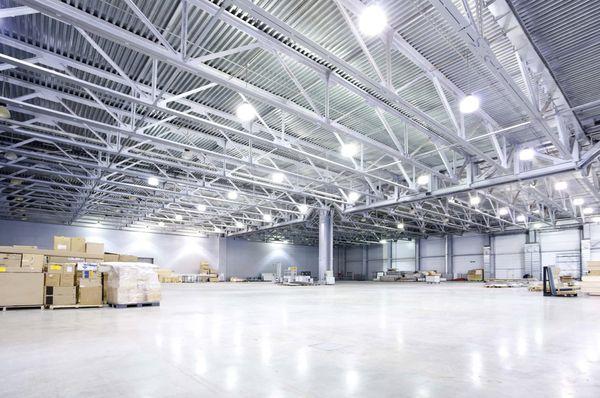 An example of warehouse lighting that we can assist you in achieving #warehouselighting #lighting