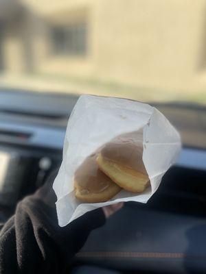 Maple bar donuts