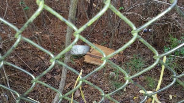 Tenants will just throw trash over the fence