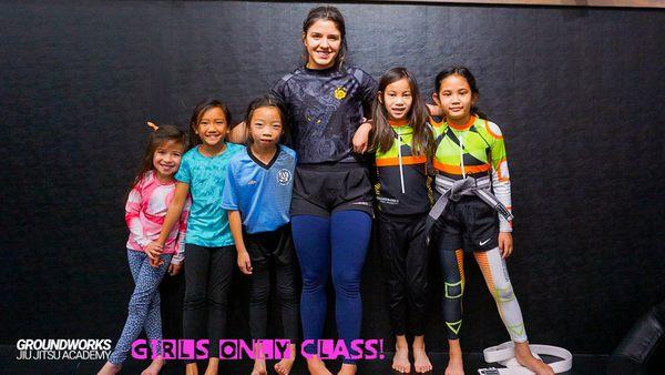 Every first Friday of the month we have an exclusive GIRLS ONLY CLASS!